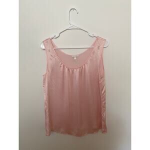 Vintage 00’s Escada 100% Silk Pink Sleeveless Top